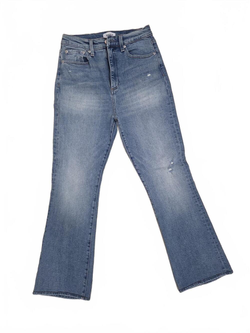 Pistola Spruc Light Wash Distressed Denim Jeans Womens Size 27